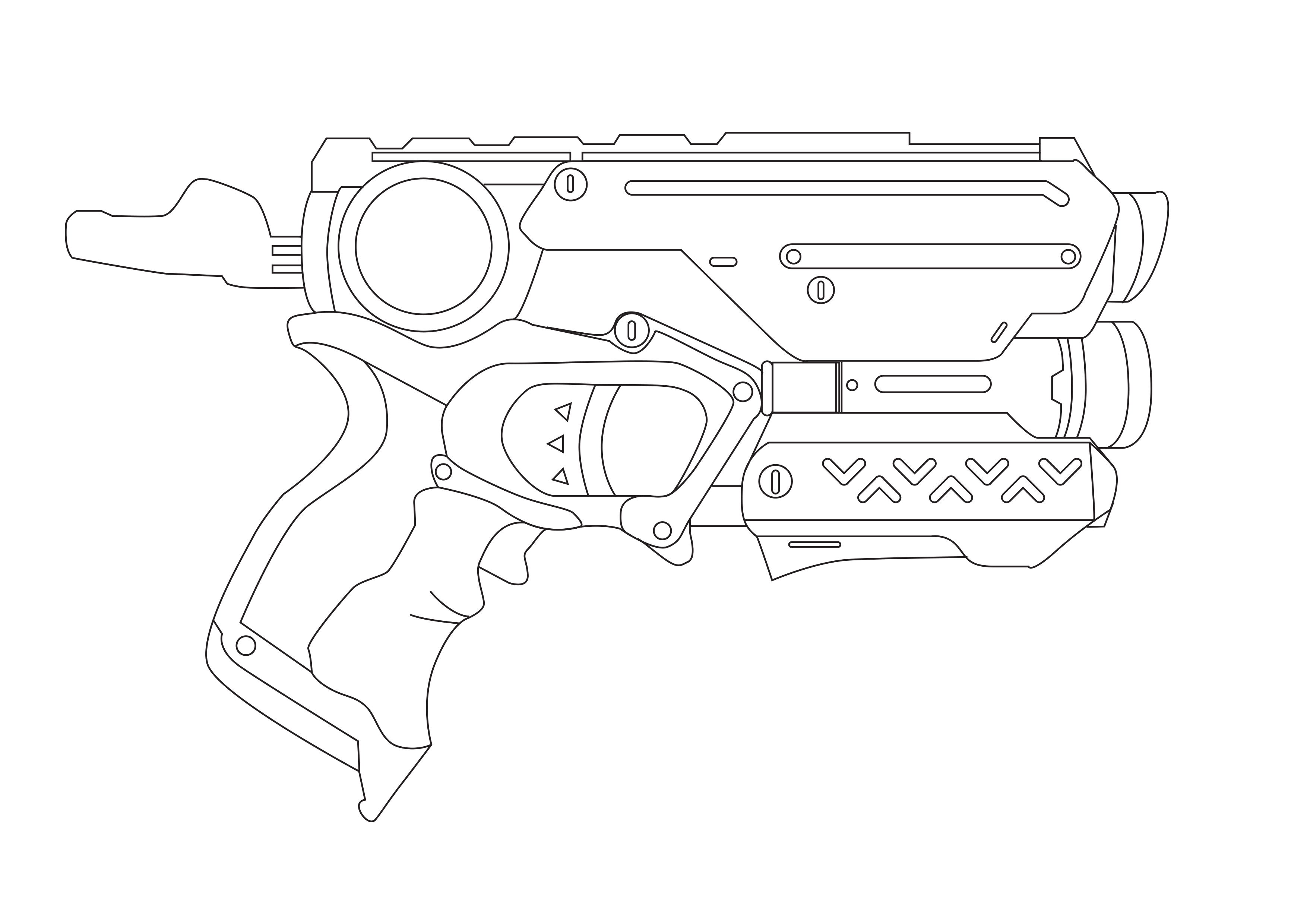 Nerf Firestrike Template