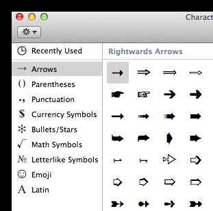 Special Characters in Pages