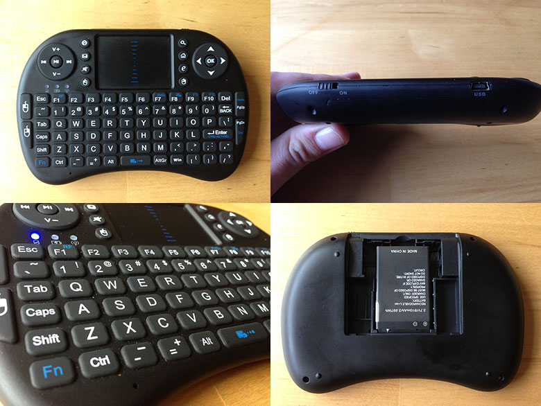 Cheap HTPC Remote Keyboard Views