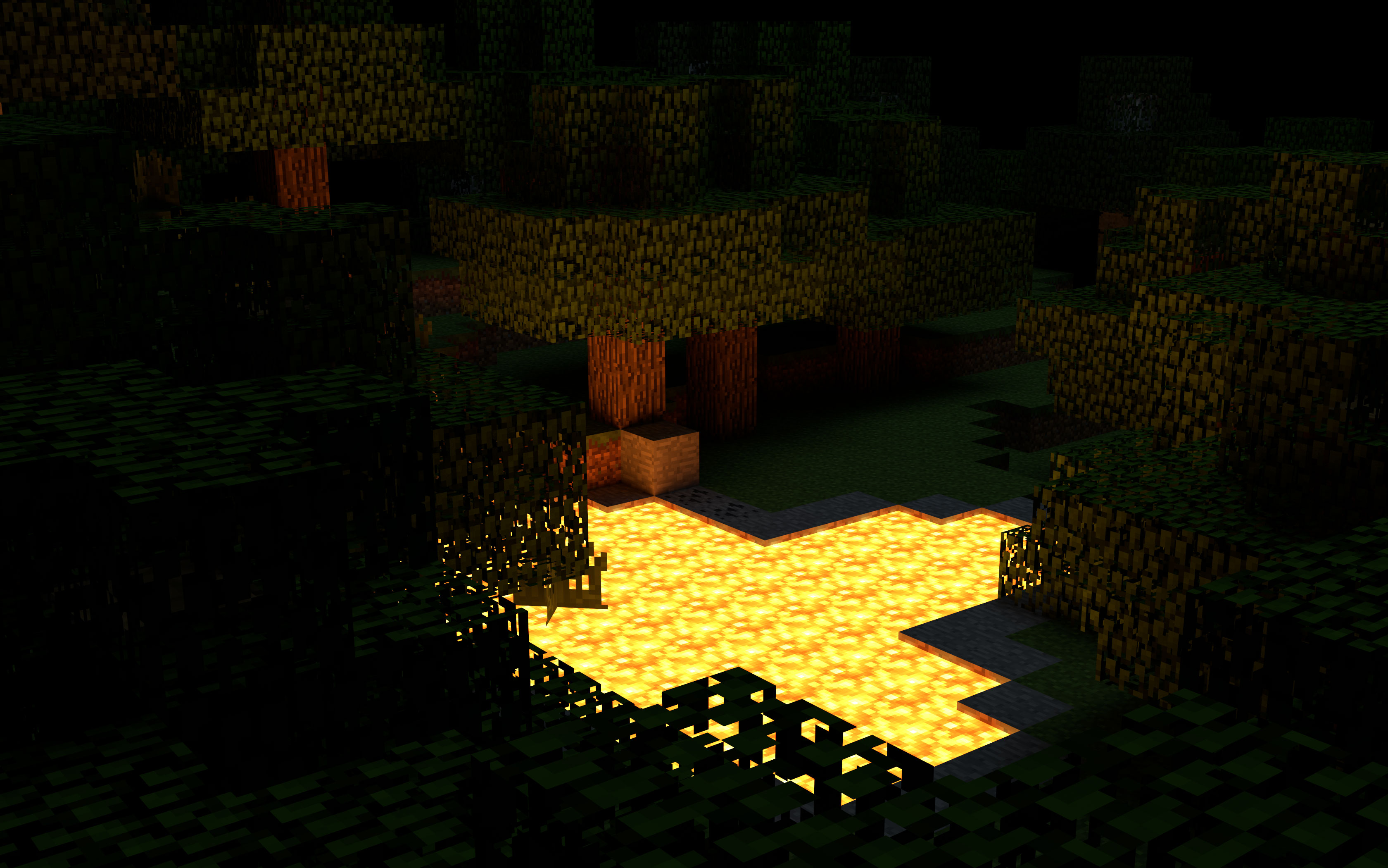 Lava Emission Shader in Cycles